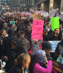 The Women’s March NYC, 2017