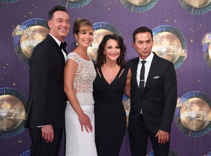 The 'Strictly' judges: (l-r) Craig Revel Horwood, Darcey Bussell, Shirley Ballas and Bruno Tonioli