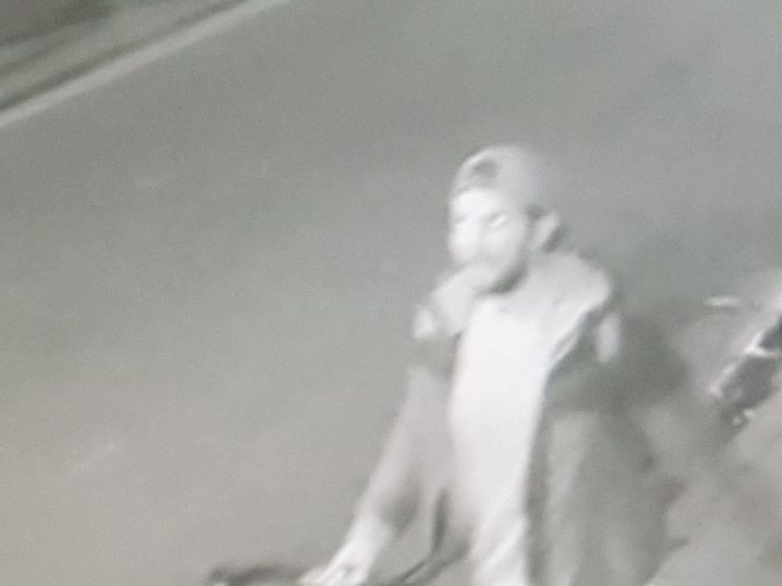 CCTV footage captured this male on Mint Street 