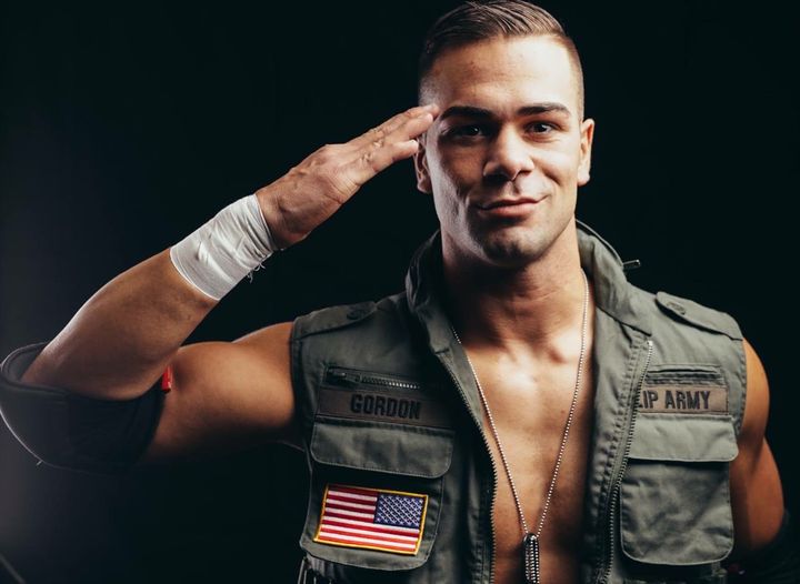 In addition to professional wrestlng, Ring of Honor star Flip Gordon is a member of the Massachusetts Army Reserves.
