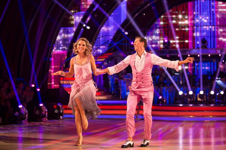 Brendan and Charlotte failed to impress the judges with their jive at the weekend 