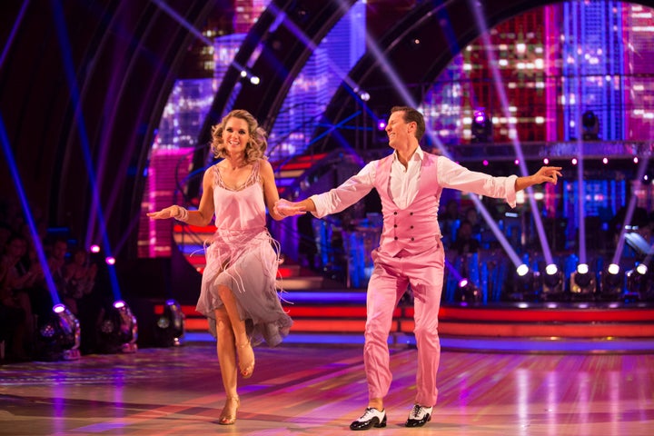 Brendan and Charlotte failed to impress the judges with their jive at the weekend 