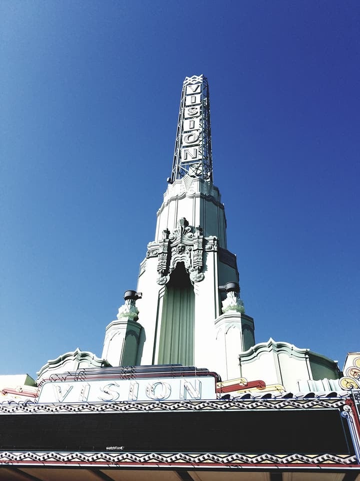 <p>Loms Angeles Historic Landmark Vision Theater </p>