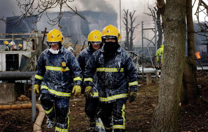 Firefighters in the line of duty