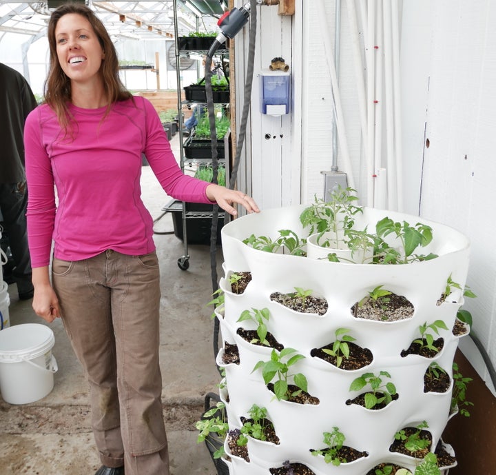 Rachael Jones, director of the Livingston Farm to School program in Montana.