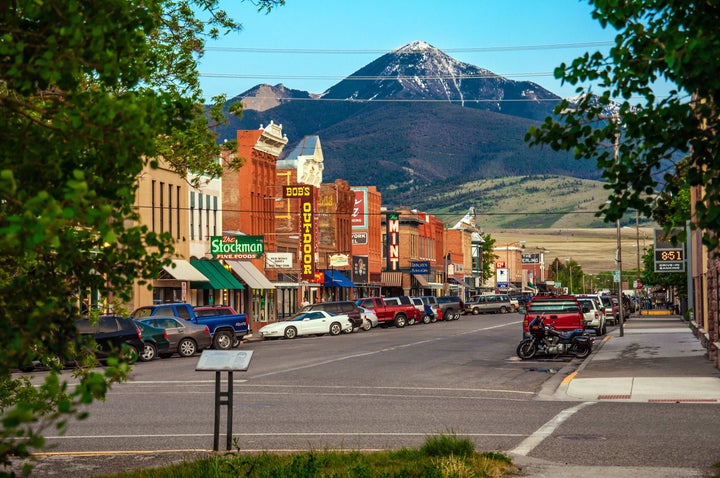 The historic center of Livingston. 