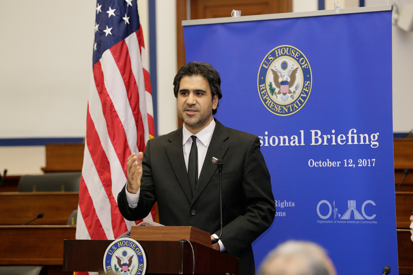 Dr. Majid Rafizadeh Speaking and Briefing at The United States Congress.