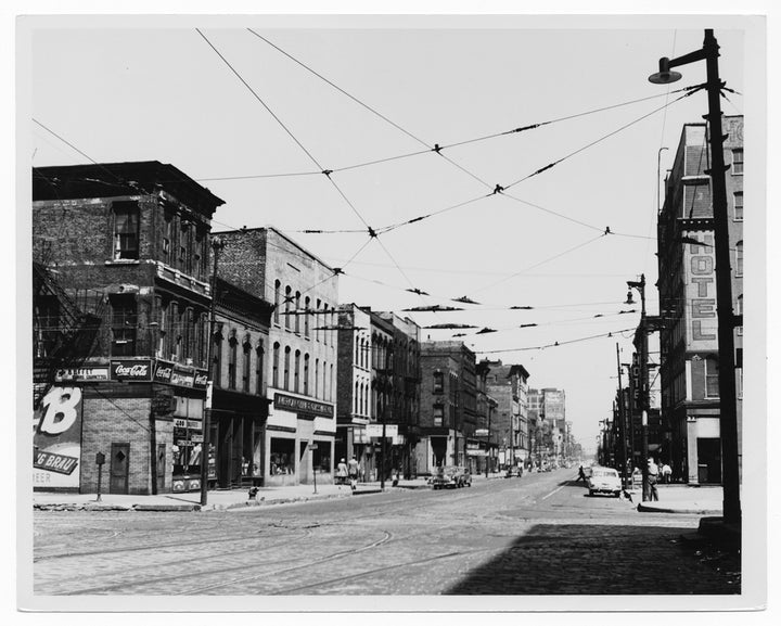 <p>Clark Street Chicago</p>