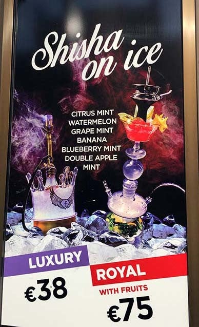 <p><em>Hookah, shisha, water pipe - a Vienna luxury (Abu-Fadil)</em></p>