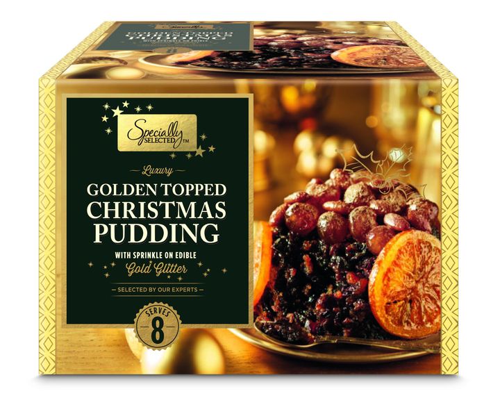 Aldi's Christmas pudding.