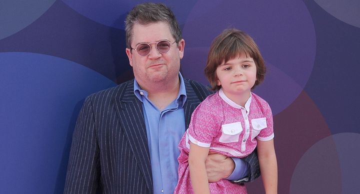 Oswalt and his daughter, Alice.