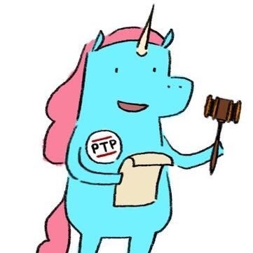 Sabrina the Unicorn from the <a rel="nofollow" href="http://peoplestaxpage.org/" target="_blank">People’s Tax Page</a>