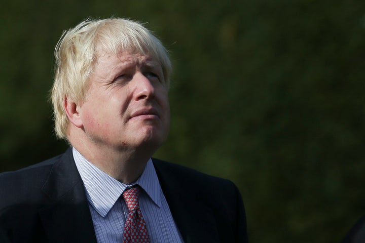 Foreign Secretary Boris Johnson 