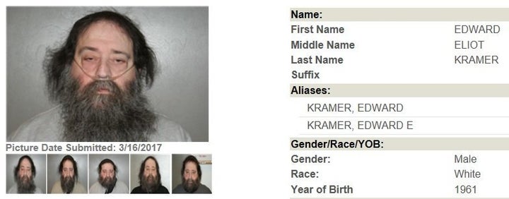 Edward Kramer's profile on the Georgia Bureau of Investigation Sex Offender registry.