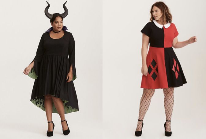 Torrid carries up to 4X in many select Halloween costume styles. 