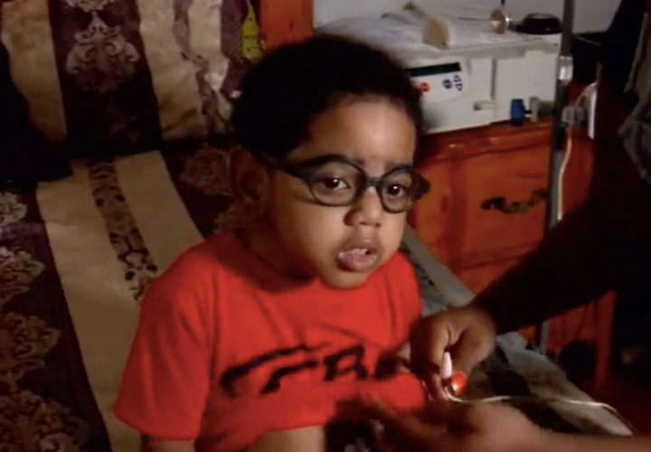 A.J. Burgess was born without a working kidney. His father is a match as a donor.