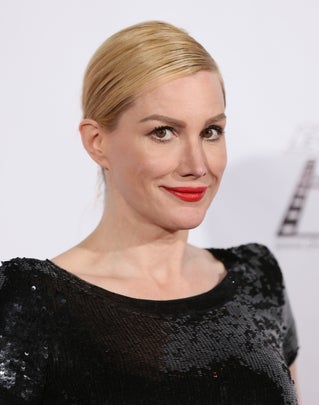HOLLYWOOD, CA - FEBRUARY 06: Alice Evans attends the Society of Camera Operators Lifetime Achievement Awards held at Paramount Theatre on February 6, 2016 in Hollywood, California.(Photo by JB Lacroix/WireImage)