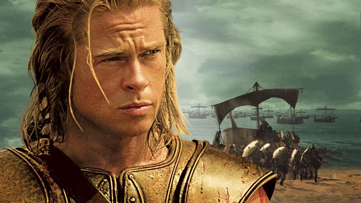 Brad Pitt played Achilles in the movie Troy, which was based on Homer’s Iliad.