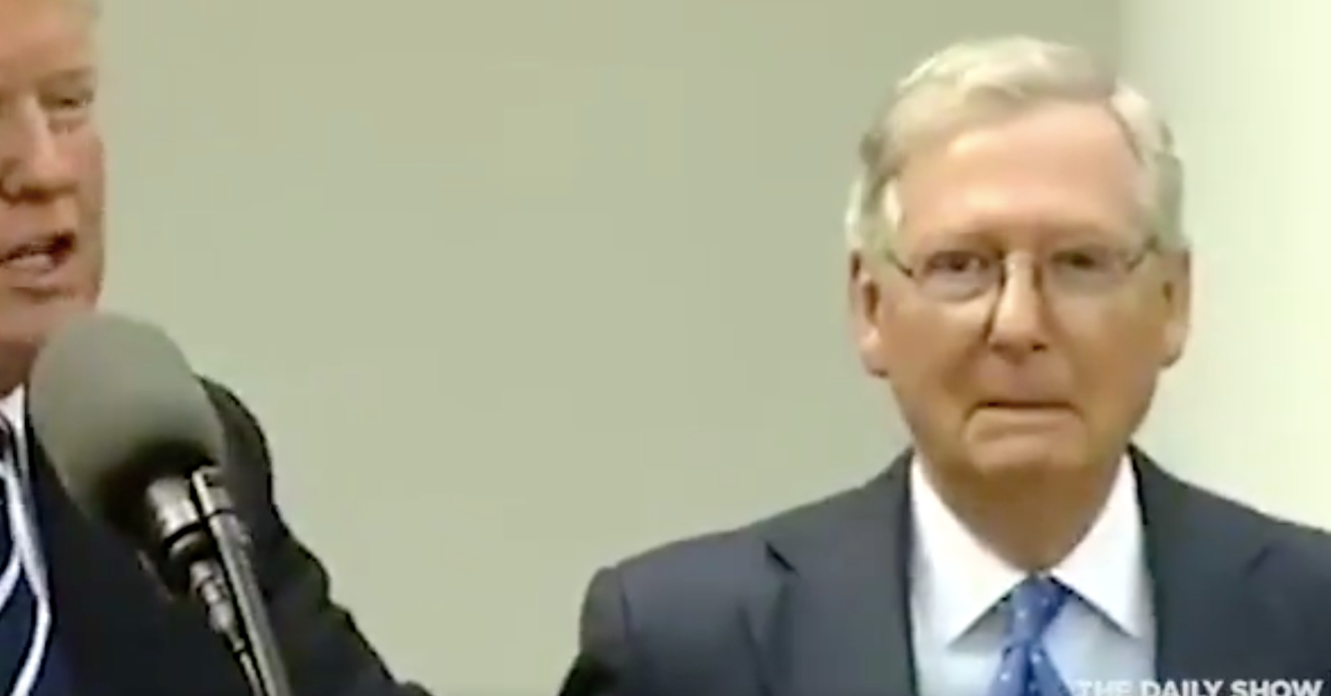 Mitch McConnell Looking Queasy With Trump Prompts #FreeMcConnell Tweets ...