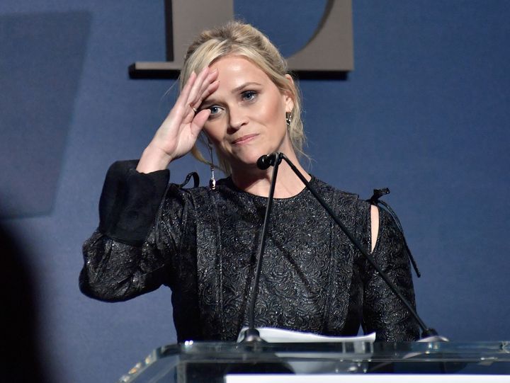 Reese Witherspoon told the audience at Elle's Women In Hollywood celebration that women coming forward made her "want to speak up and speak up loudly" about her own experiences being sexually abused.