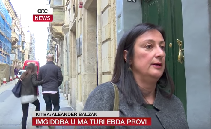 Caruana Galizia was a regular face on the news after she examined the Maltese content in the Panama Papers leaked in 2016 