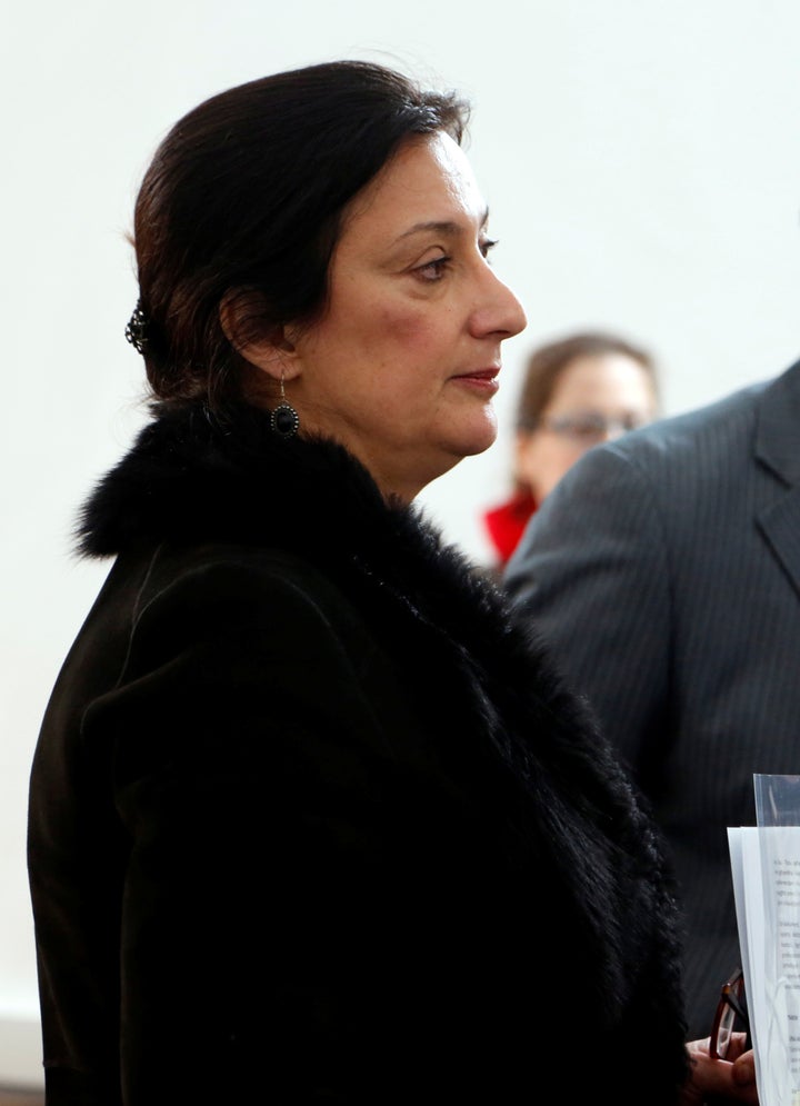 <strong>Daphne Caruana Galizia was killed in a car bombing on Monday </strong>