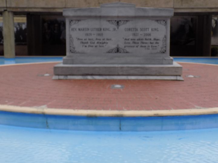 Tomb of Dr. Martin Luther King and Corett Scott King