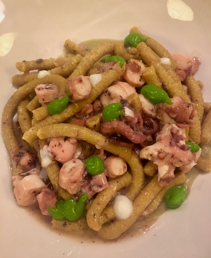 <p>At Franceschetta58, the passatelli were served with octopus; when I make them, they’ll swim in rich broth</p>