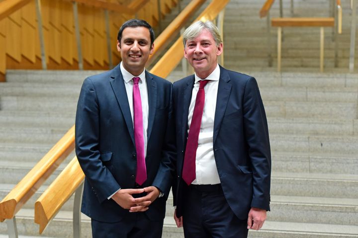 Anas Sarwar MSP (L) and Richard Leonard MSP (R), the two candidates to announce so far that they will stand for the Scottish Labour Leadership
