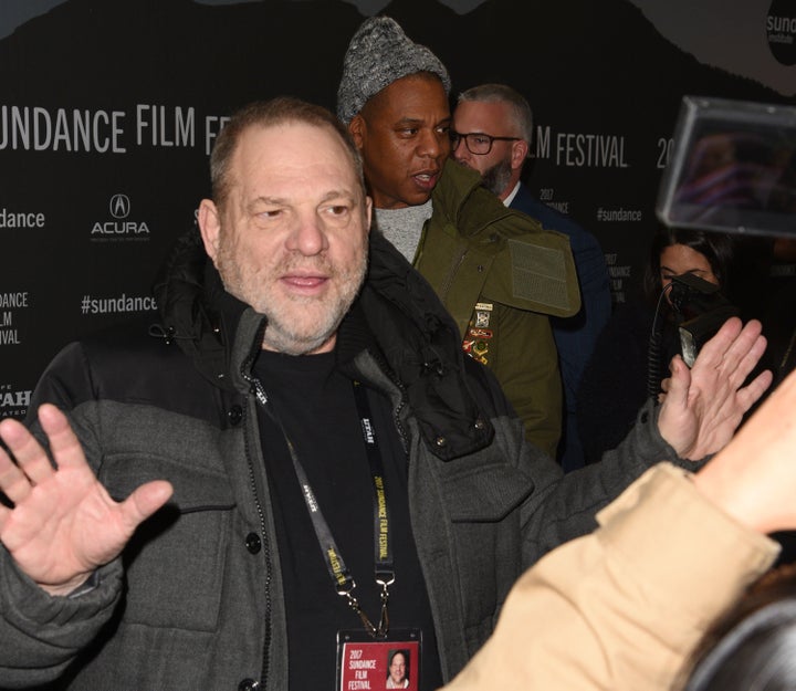 Harvey Weinstein at the 2017 Sundance Film Festival.