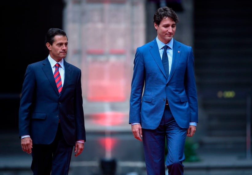 President Nieto of Mexico and Prime Minister Trudeau of Canada met in Mexico City last week to hold talks on NAFTA renegotiat