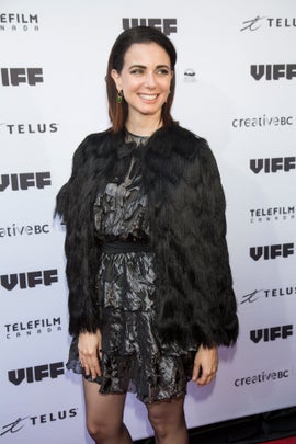 VANCOUVER, BC - SEPTEMBER 30: Actress Mia Kirshner arrives on the red carpet for her film 'Milton's Secret' at the Centre for the Performing Arts during the 35th Vancouver International Film Festival on September 30, 2016 in Vancouver, Canada. (Photo by Phillip Chin/WireImage)