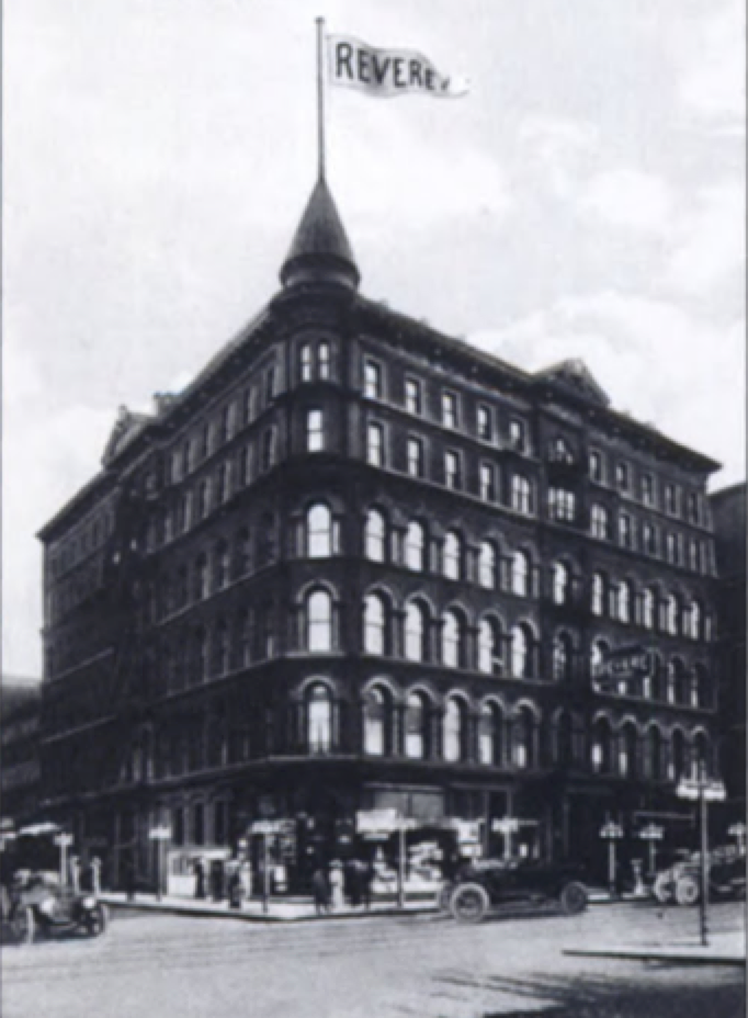 The Revere House was closed after a massive fire in 1948 and later became Friedman’s Capitol Hotel.