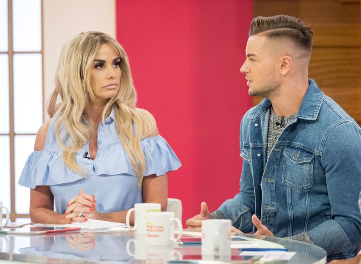 Chris and Katie met on 'Loose Women'