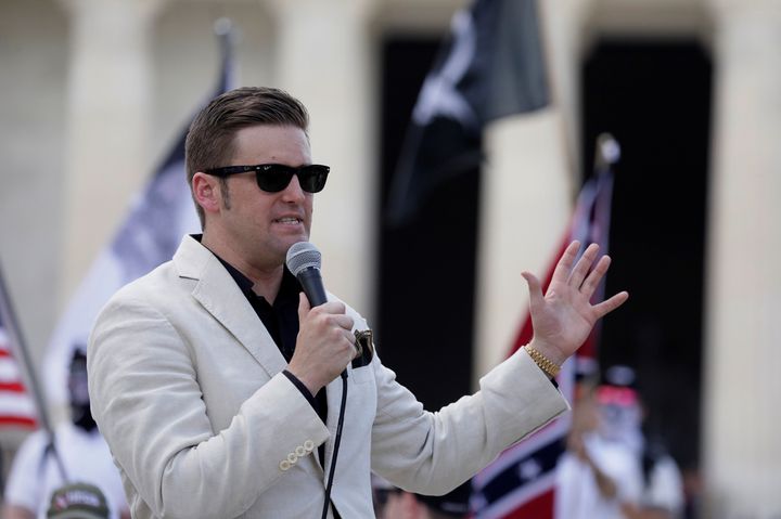 Richard Spencer's Thursday speech has prompted a state of emergency declaration by Florida's governor.