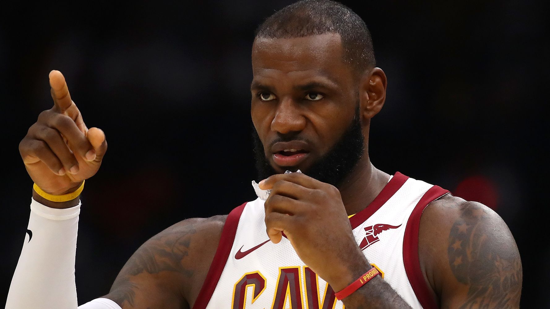 LeBron James Uses His Footwear To Make A Political Point | HuffPost ...