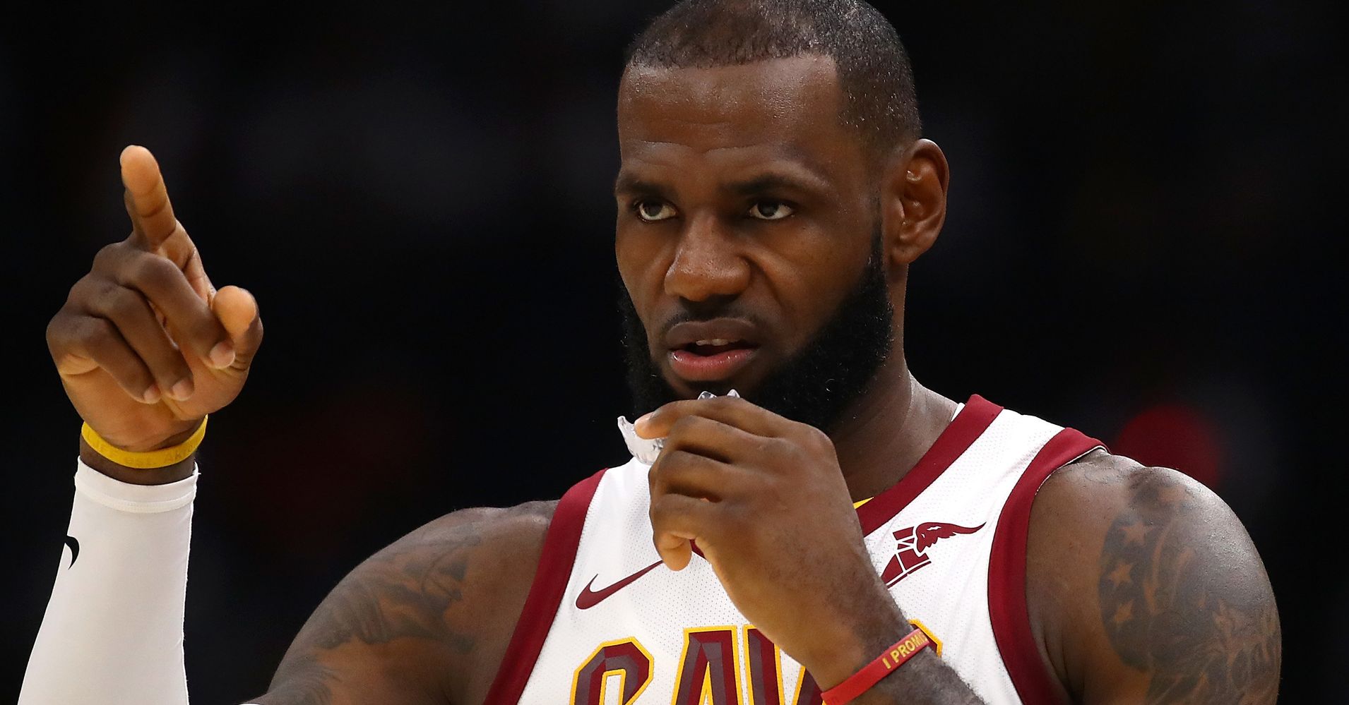 LeBron James Uses His Footwear To Make A Political Point | HuffPost