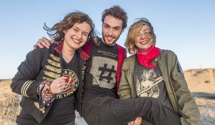 <p>The Accidentals (from left): Katie Larson, Michael Dause and Sav Buist.</p>
