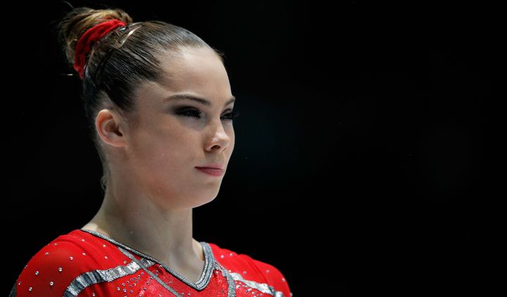 McKayla Maroney of USA gets ready to compete in the Women's Vault Qualification on Day Three of the Artistic Gymnastics World Championships on October 2, 2013 in Antwerpen, Belgium.