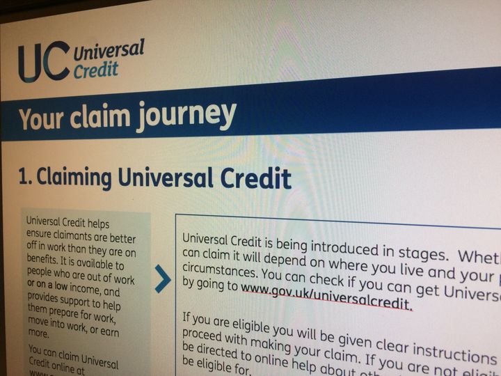 Universal Credit brings six benefits into one unified monthly payment