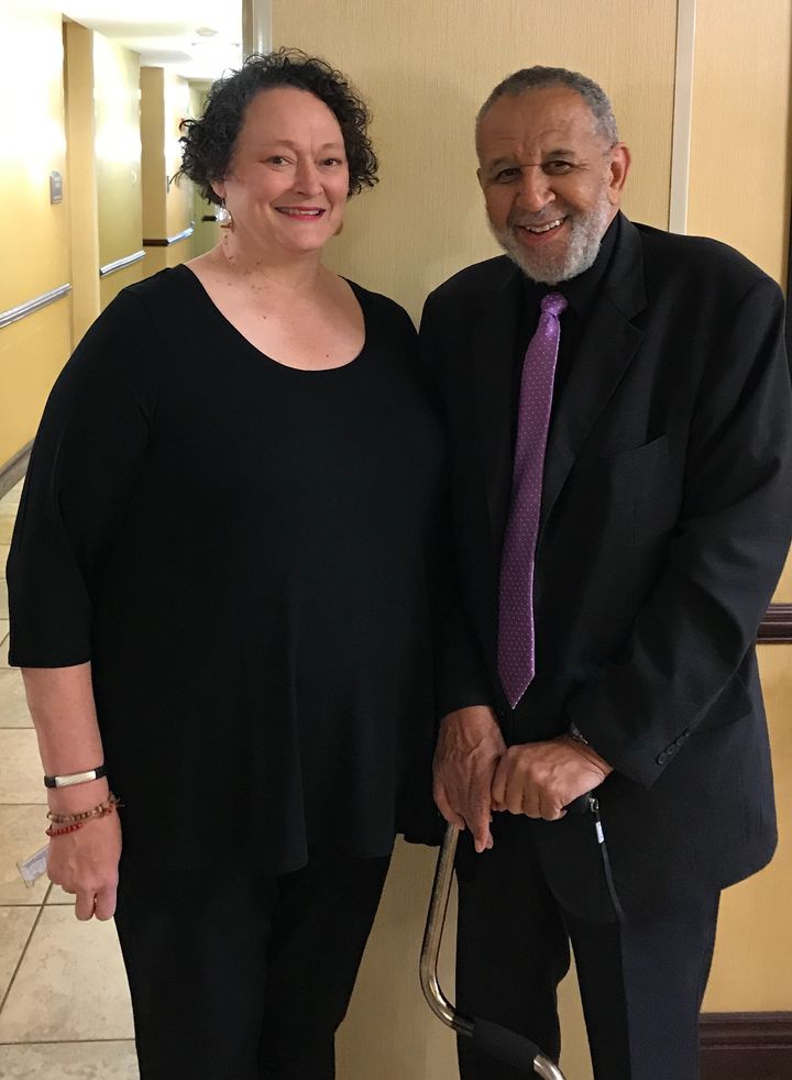 Marilyn Bennett and the Rev. Gil Caldwell, executive producers of the film “From Selma to Stonewall: Are We There Yet?”, in Selma with the San Francisco Gay Men’s Chorus and Oakland Interfaith Gospel Choir.