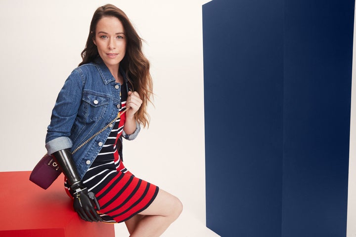 A look from Tommy HIlfiger's adaptive collection.