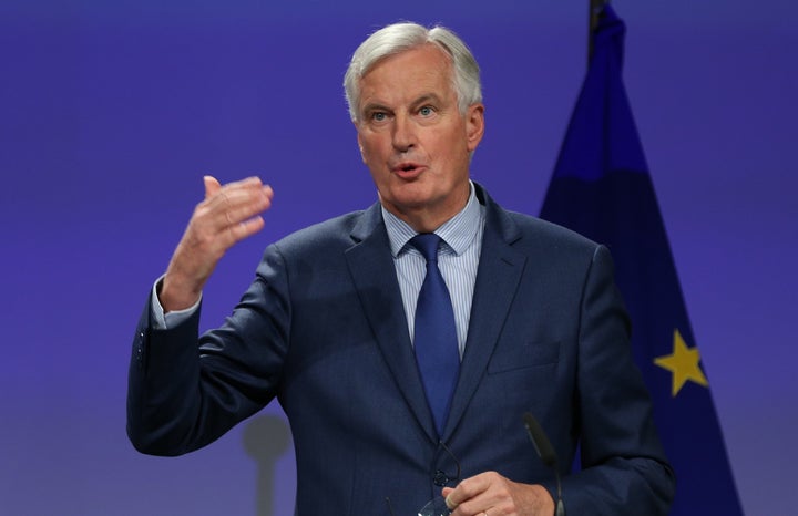 EU chief negotiator Michel Barnier said the talks were in a state of 'deadlock'.