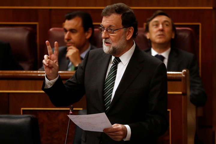Mariano Rajoy could invoke Article 155 of the 1978 constitution, which allows him to take control of a region if it breaks the law
