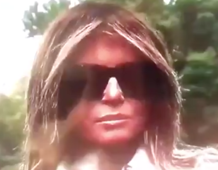 <strong>Apparently this is NOT Melania Trump's nose... </strong>