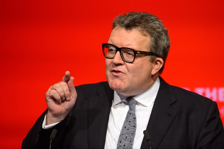 Tom Watson said RT's advert was a 'tacit admission' that it is the 'mouthpiece' of Vladimir Putin's government