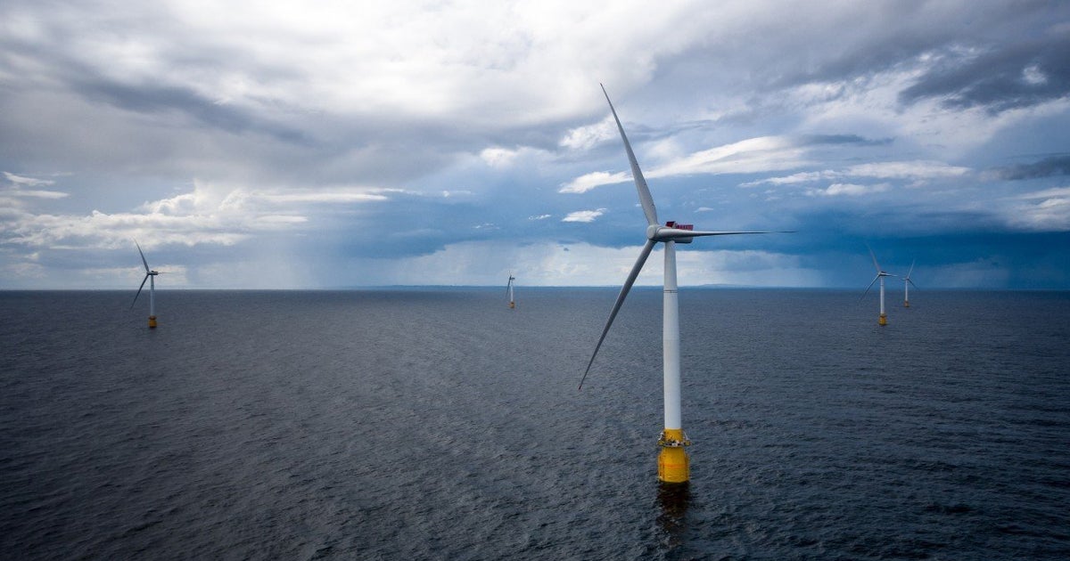 World's First Floating Wind Farm Starts Producing Electricity In