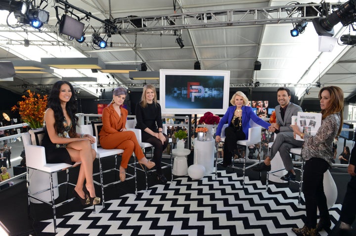 The "Fashion Police" hosts in 2013.