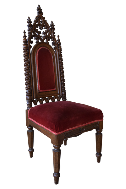 Look We Love: Gothic-Chic Furniture And Accessories HuffPost Vintage Gothic-Style Hall Chair - Look We Love: Gothic-Chic Furniture And Accessories HuffPost
