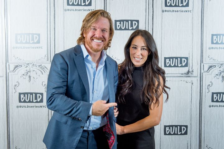 Chip and Joanna Gaines discuss 'Capital Gaines: Smart Things I Learned Doing Stupid Stuff' and the ending of the show 'Fixer Upper' with the Build Series at Build Studio on October 18, 2017 in New York City.